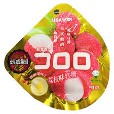 UHA Kororo Gummy Lychee flavor