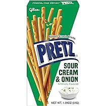 Glico Pretz Sour Cream and Onion Flavor