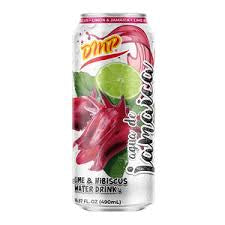 De Mi Pais Lime and Hibiscus Water Drink