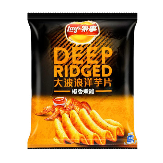 Lay’s Deep Ridged Pepper Chicken Flavor Chips - China