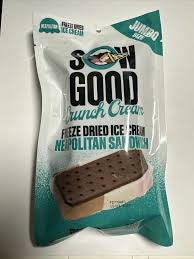 Sow Good Crunch Cream Freeze Dried Icecream - Neapolitan Sandwich