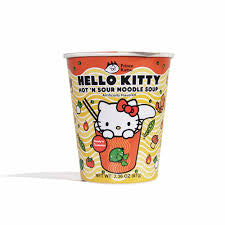 Hello Kitty Hot ‘n Sour Noodle Soup