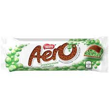 Nestle Aero Peppermint Menthe Chocolate Bar 41g - Canada