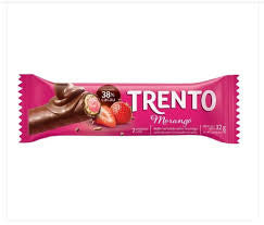 Trento Wafer Morango 32g - Brazil