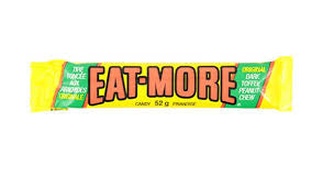 Eat-More Dark Peanut Chewy bar 52g - Canada