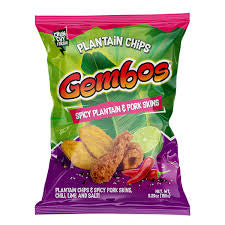 Gembos Pork Skins And Plantain Chips