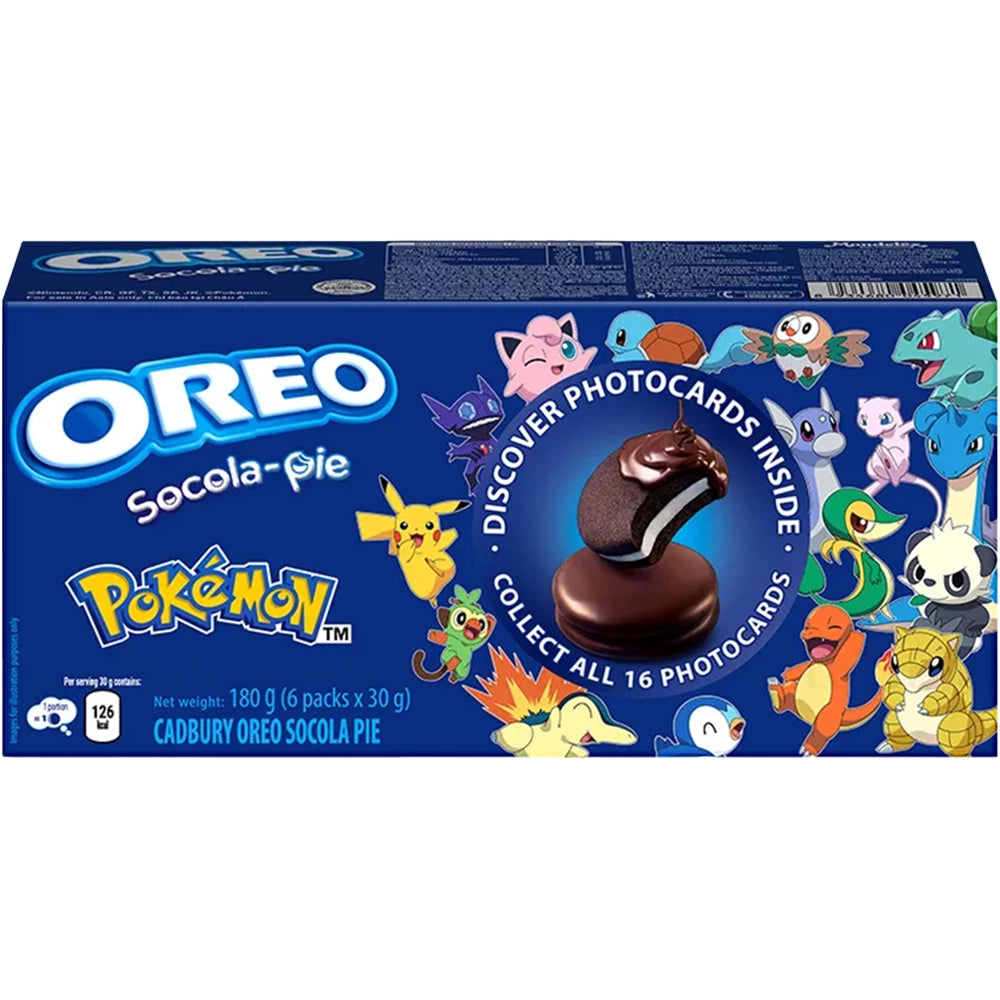 Oreo x Pokemon Socola-Pie 6 pack 180g - Vietnam