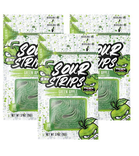 Sour Strips Green Apple