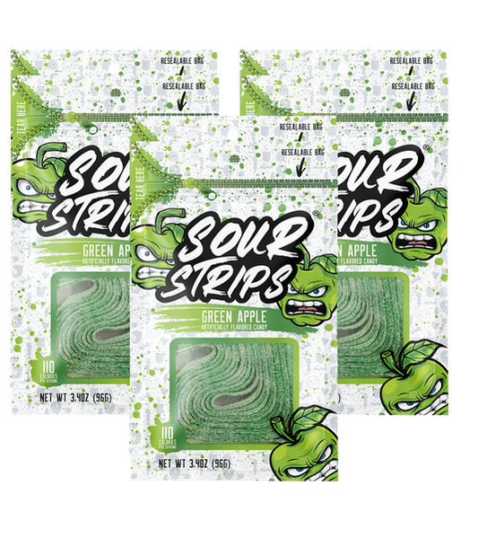 Sour Strips Green Apple