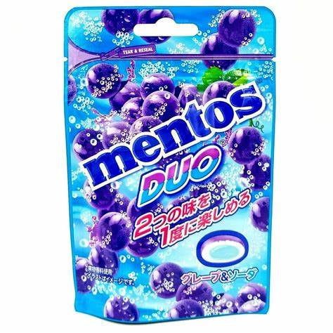 Mentos Grape 2 in 1 - Korea