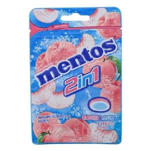 Mentos Peach 2 in 1 - Korea