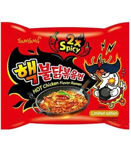 Samyang 2X Buldak (Korean) Hot Spicy Chicken Stir Fried Ramen