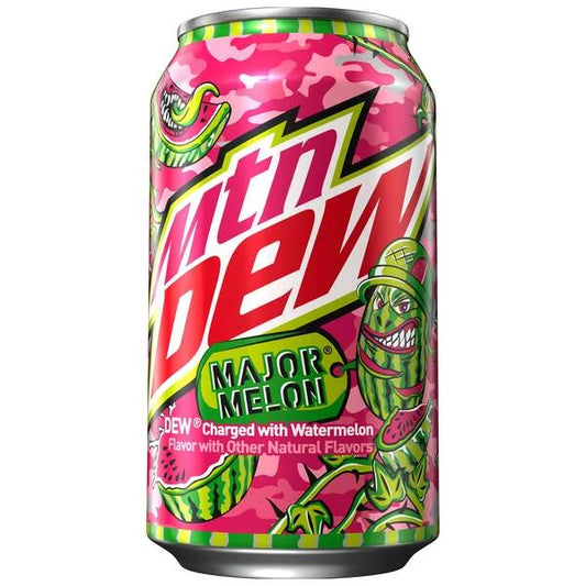 Mountain Dew Major Melon Can