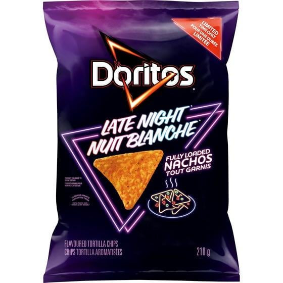 Doritos Late Night Fully Loaded Nachos Tortilla Chips - Canada