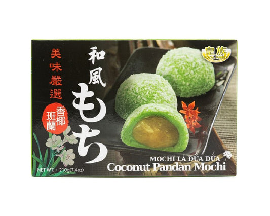 Royal Family Coconut Pandan Mochi 210g - Taiwan