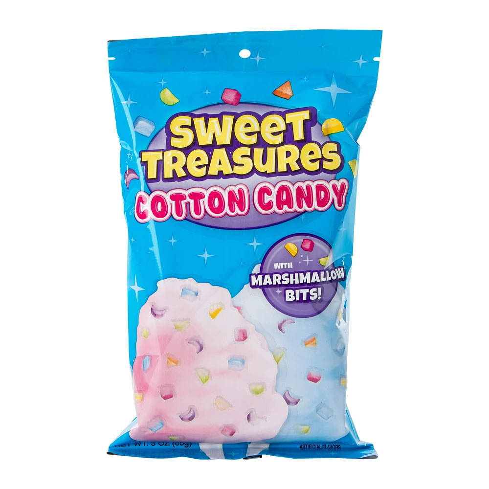 Sweet Treasures Cotton Candy with Marshmallow bits 85g