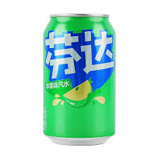 Fanta Green Apple Can 330mL - China