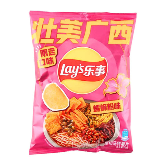 Lays Guangxi Liuzhou Snail Noodle Flavor - China