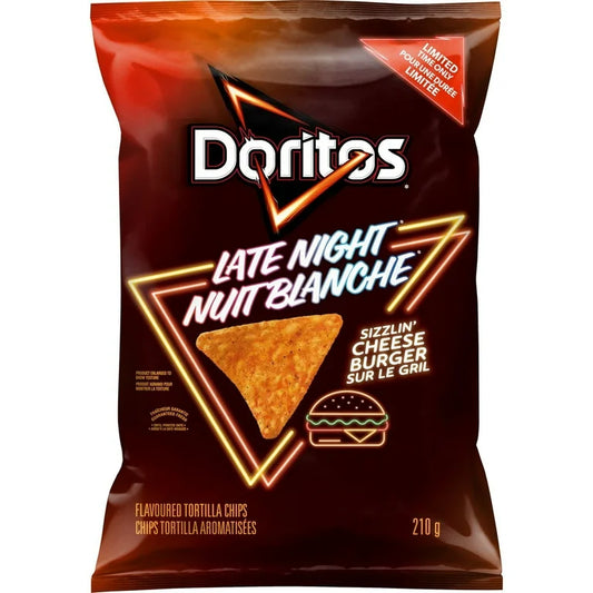 Doritos Late Night Nuit Blanche - Sizzlin’ Cheese Burger - Canada