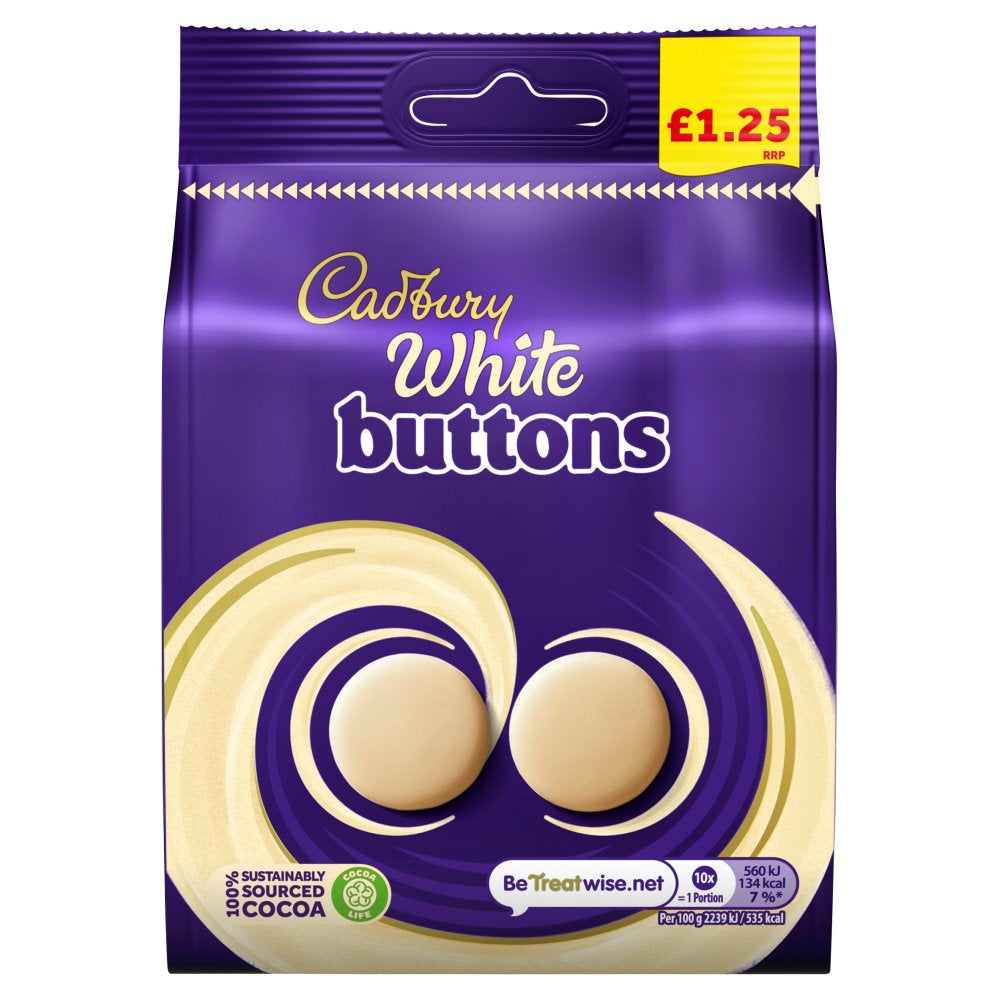 White Chocolate Buttons