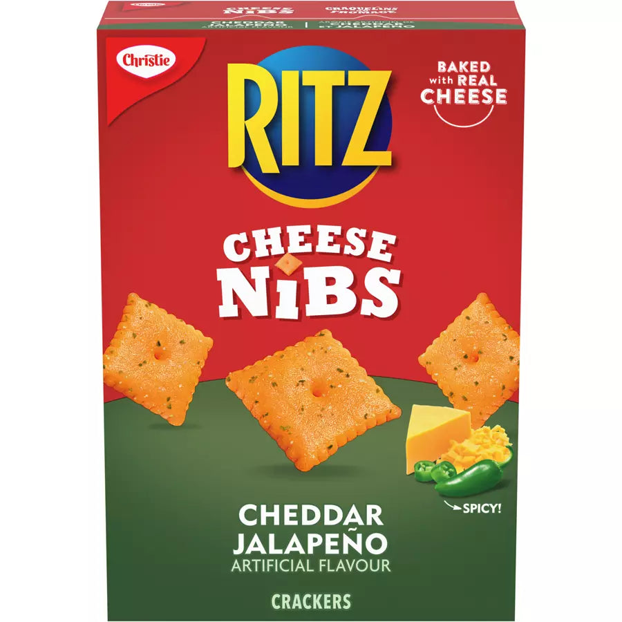 Ritz Cheese Nibs Cheddar & Jalapeno Crackers