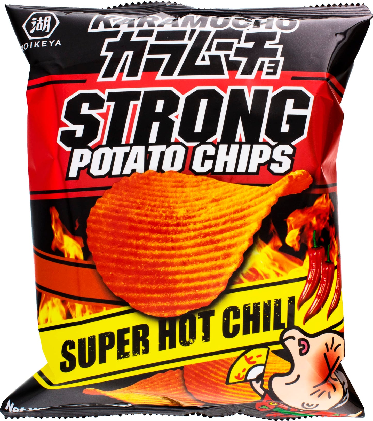 Karamucho Strong Spicy Potato Chips Super Hot Chili - Japan