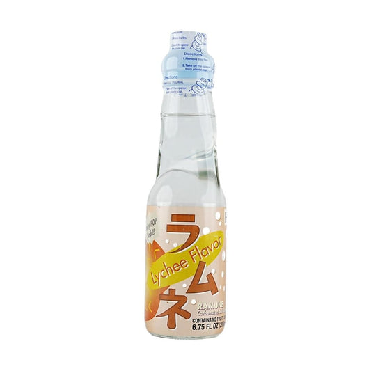 Fujiya Lychee Flavored Ramune Soda - Japan