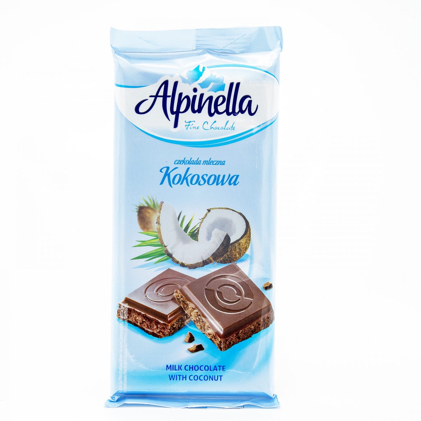 Alpinella Coconut Milk Chocolate Bar - Poland