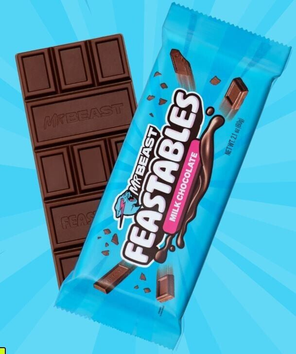 Mr. Beast Feastables Milk Chocolate Bar