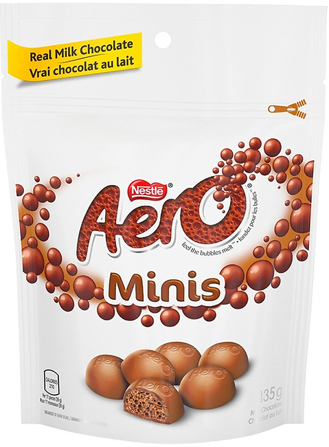 Nestle Aero Mini Bubbles Bag 98g - Canada