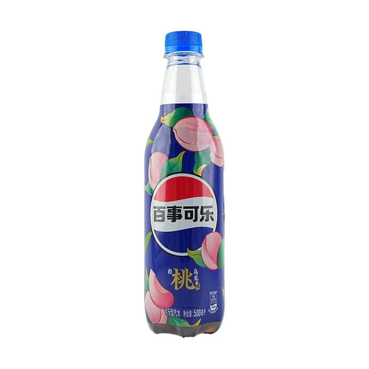 Pepsi Peach Oolong Flavor 16.9oz - China