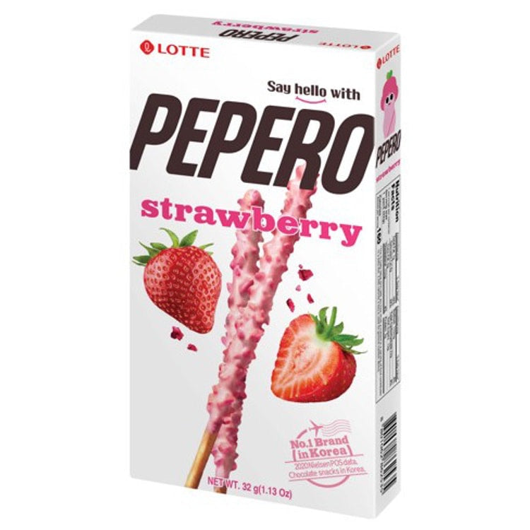 Lotte Pepero Strawberry Flavor - Vietnam