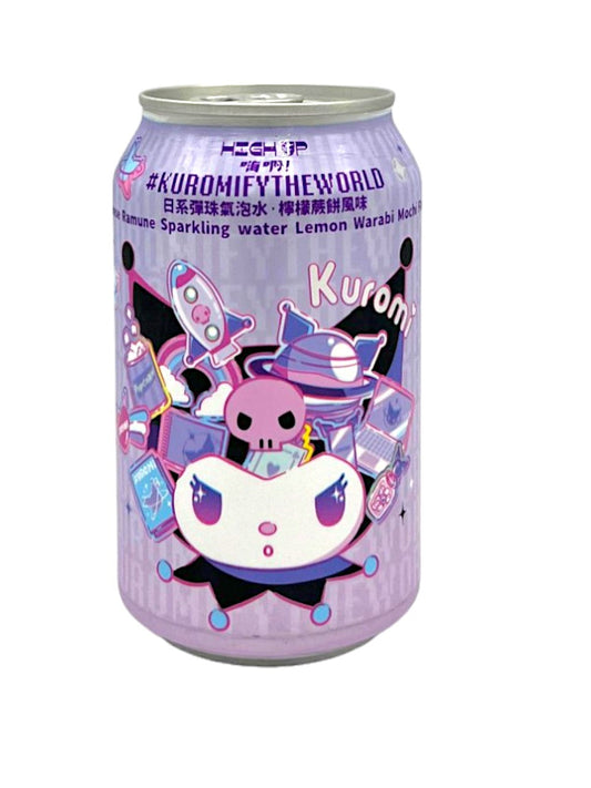 Kuromi Ramune Sparkling Water Warabi Mochi Flavor - Taiwan