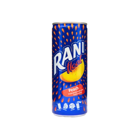 Rani Float Peach Flavored Soda - UAE