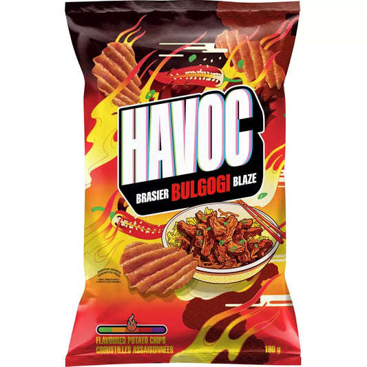 Havoc Bulgogi Blaze Potato Chips