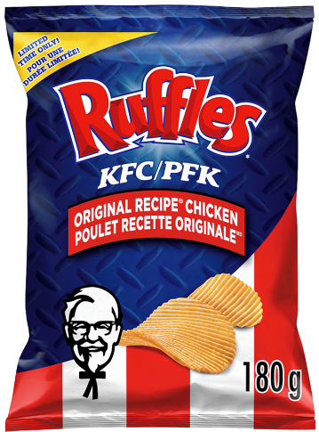 RUFFLES KFC Original Chicken Potato Chips - Canada