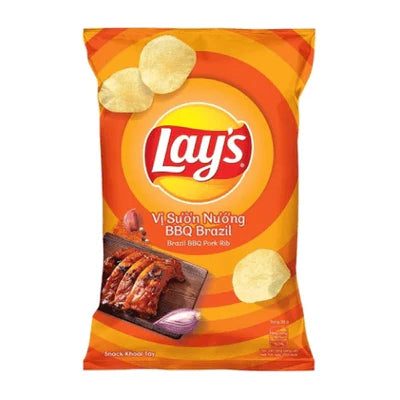 Lay’s Brazil BBQ Pork Rib Flavor