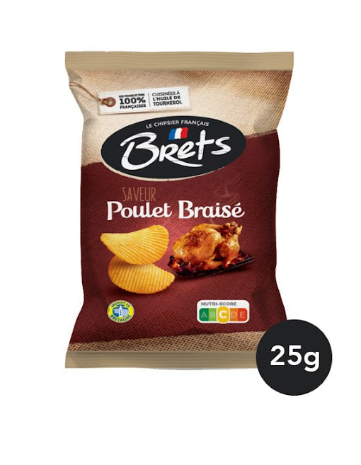 Brets Chips Braised Chicken - France