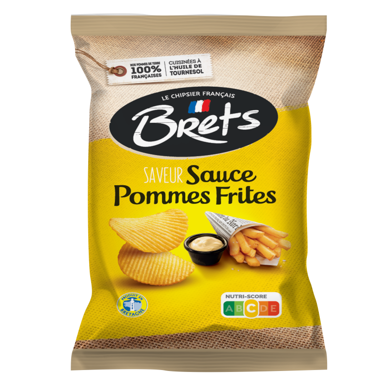 Brets Chips French Fries Sauce Flavour - France