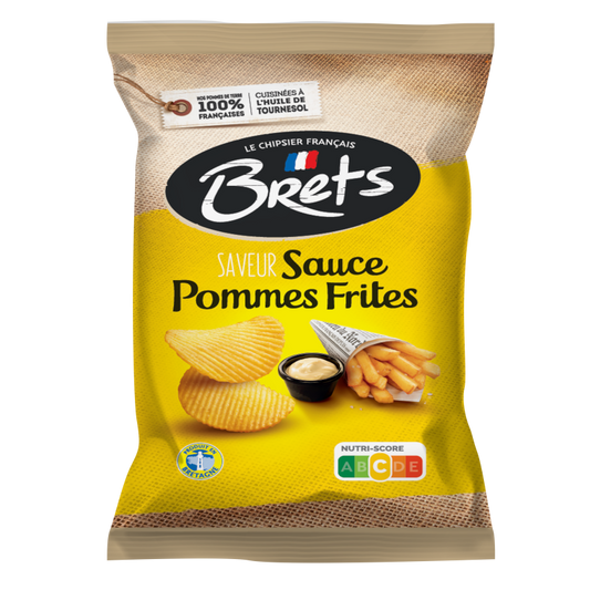 Brets Chips French Fries Sauce Flavour - France