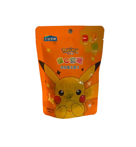 Pokémon vitamin C gummies