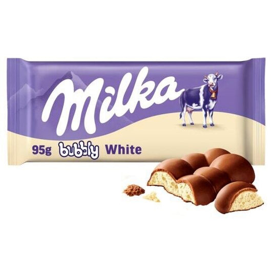 Milka Bubbly White (Switzerland)