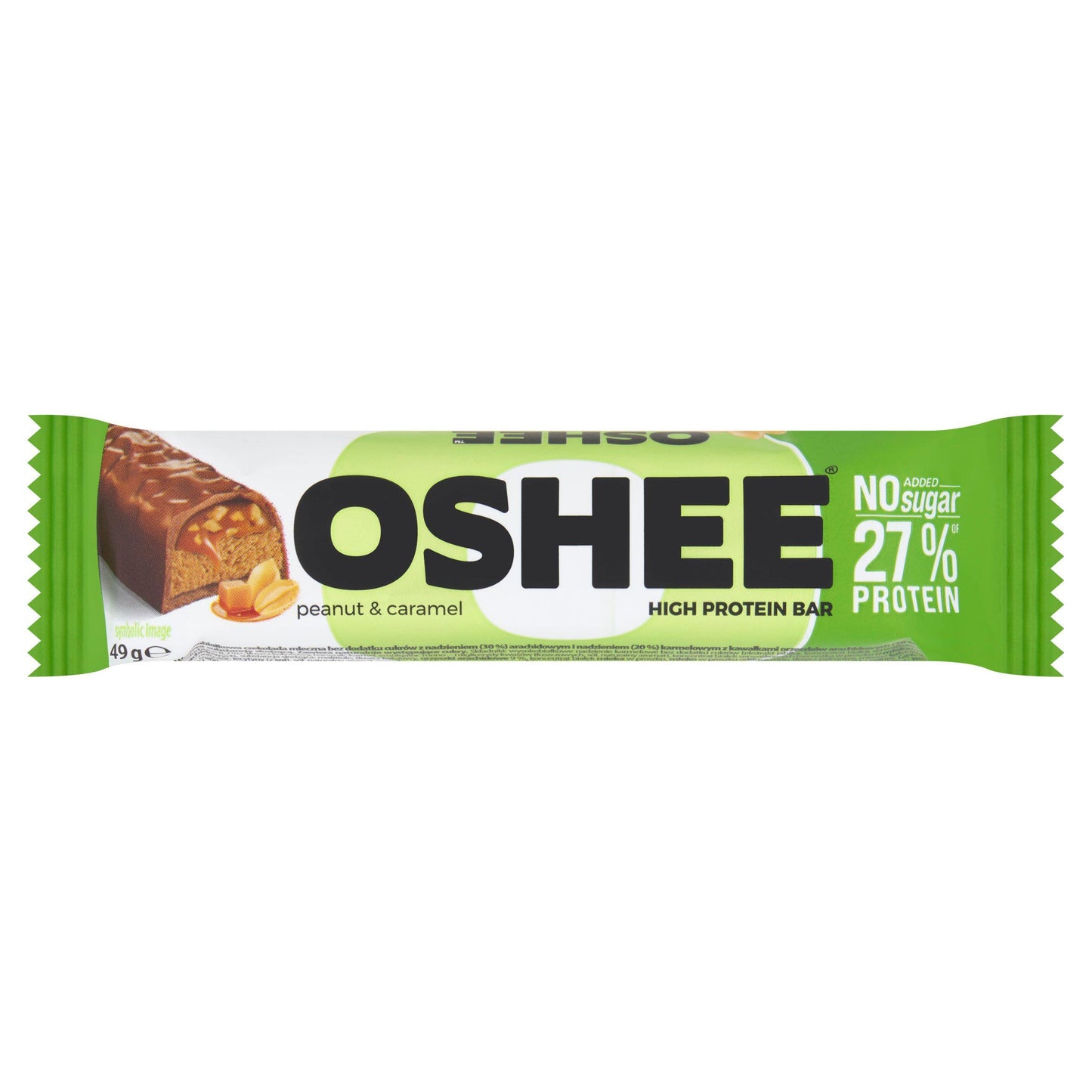 Oshee Peanut & Caramel High Protein Bar