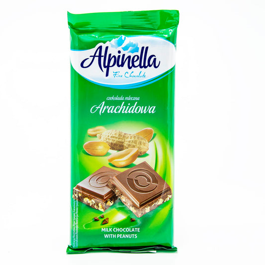 ALPINELLA MILK CHOCOLATE WITH PEANUTS (Poland)