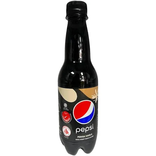 Pepsi Black Vanilla Flavour Sugar Free 400ml, Bold Taste No Calories