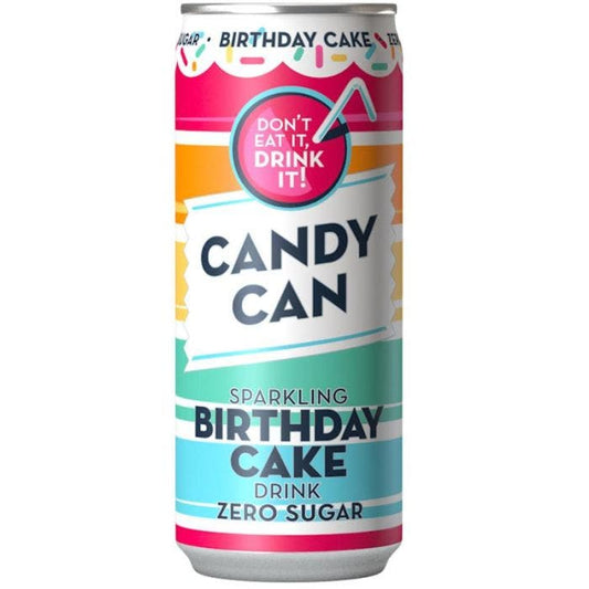 Candy Can Sparkling Birthday Cake (330ml / 11.16 fl oz) - Britain