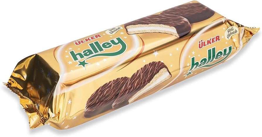 ÜLKER Halley - Milk Chocolate Coated Sandwich Cookie