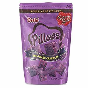 Oishi Pillows Ube Filled Crackers