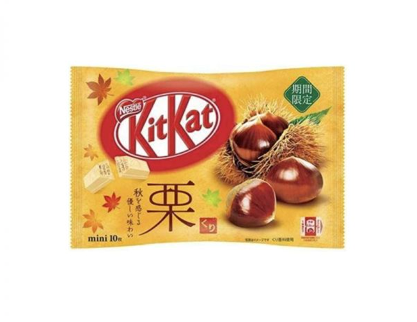 Kitkat Autumn Chestnut Flavor