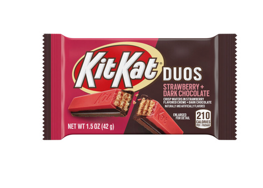 KitKat Duos Strawberry + Dark Chocolate